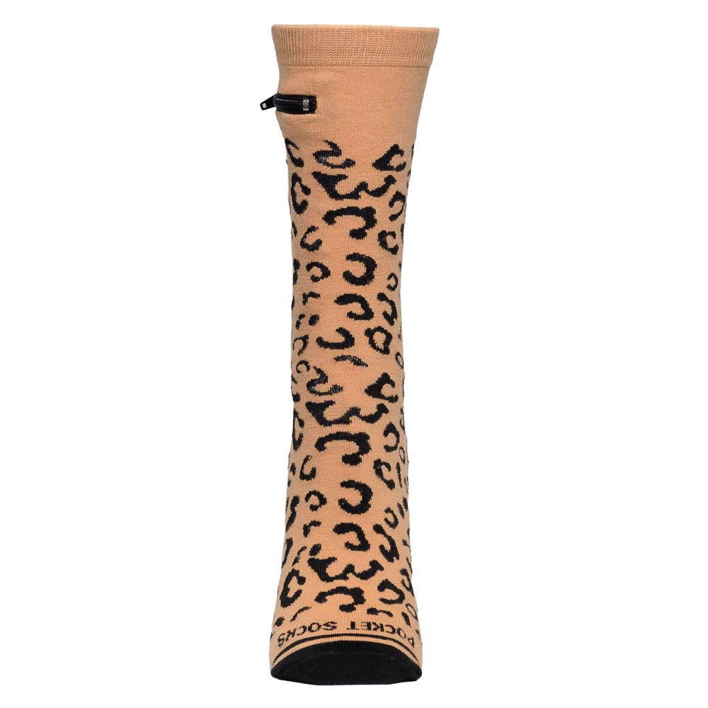 Pocket Socks®, Cheetah, Womens  - Deluxe