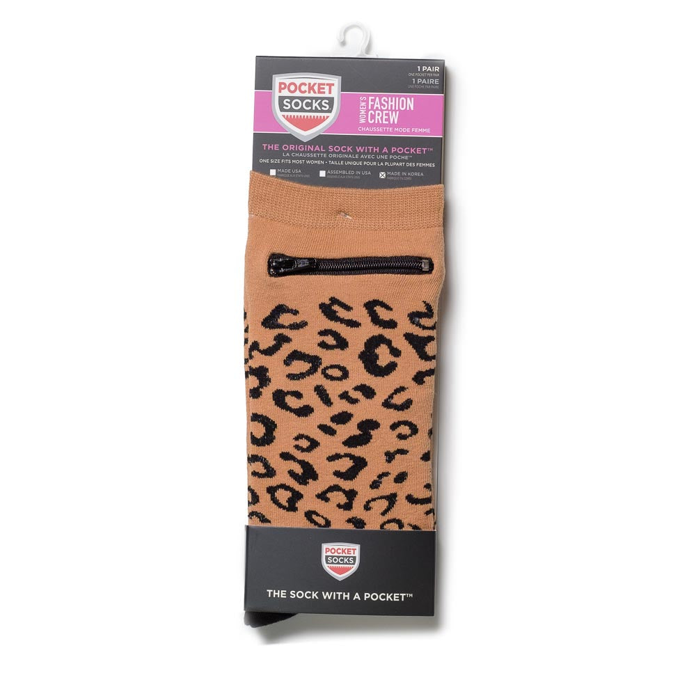 
                  
                    Pocket Socks®, Cheetah, Womens  - Deluxe
                  
                