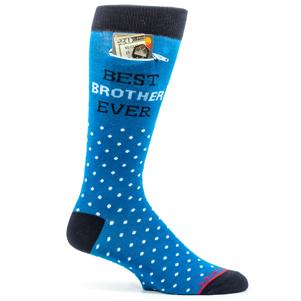 Pocket Socks® Best Brother Ever, Mens