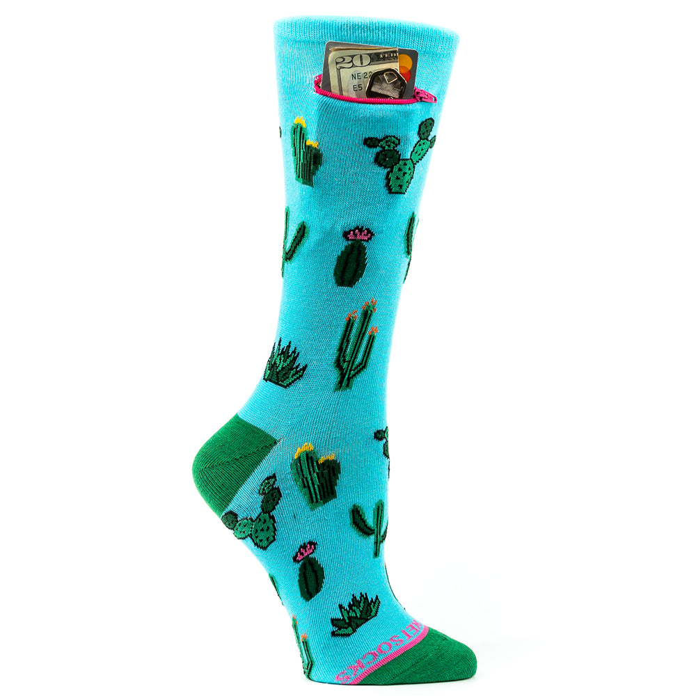 Pocket Socks® Cactus, Womens