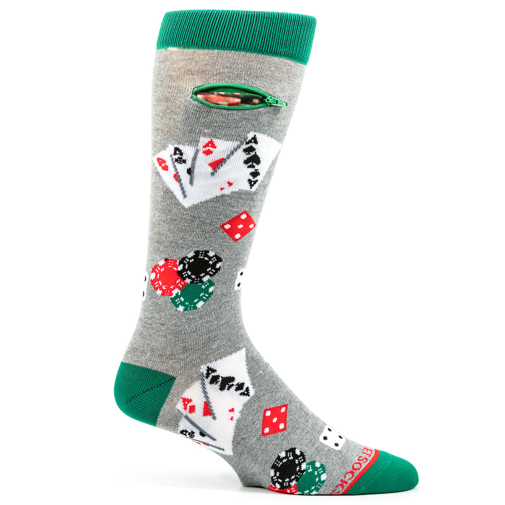 
                  
                    Pocket Socks® Poker, Mens
                  
                