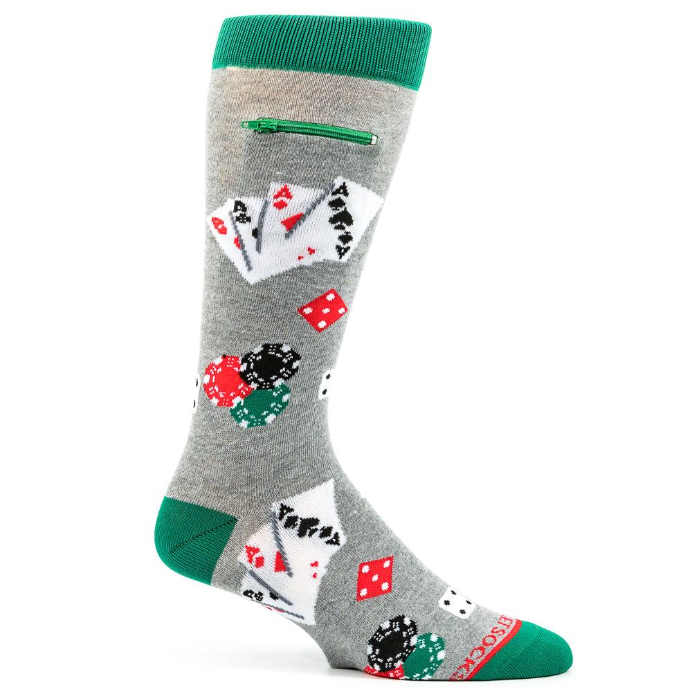 
                  
                    Pocket Socks® Poker, Mens
                  
                