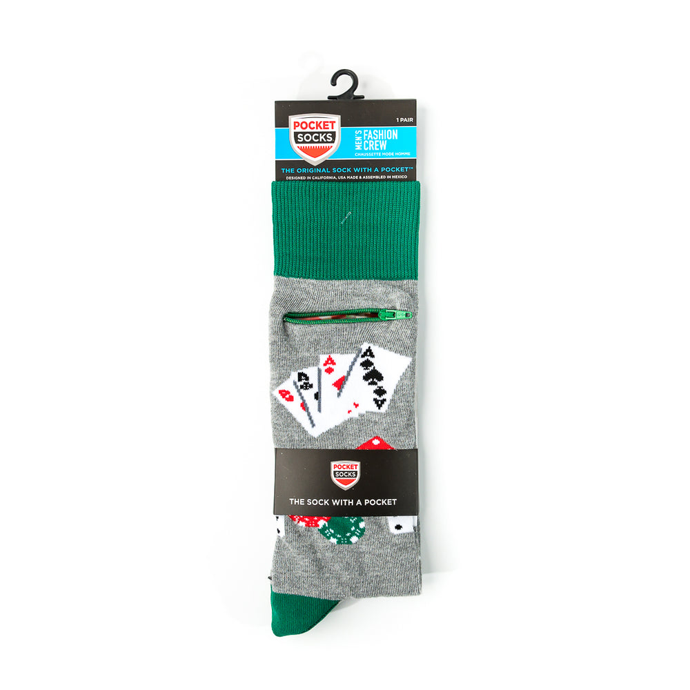 
                  
                    Pocket Socks® Poker, Mens
                  
                