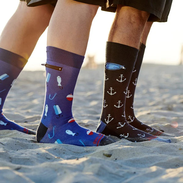 Seafaring men love Pocket Socks.