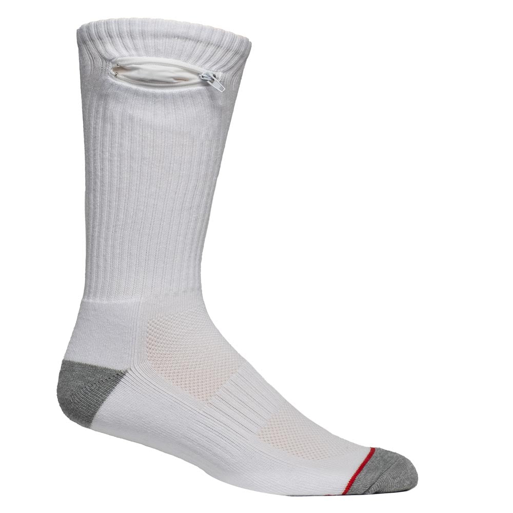 
                  
                    White Crew One Size Fits All - 5 Pack
                  
                