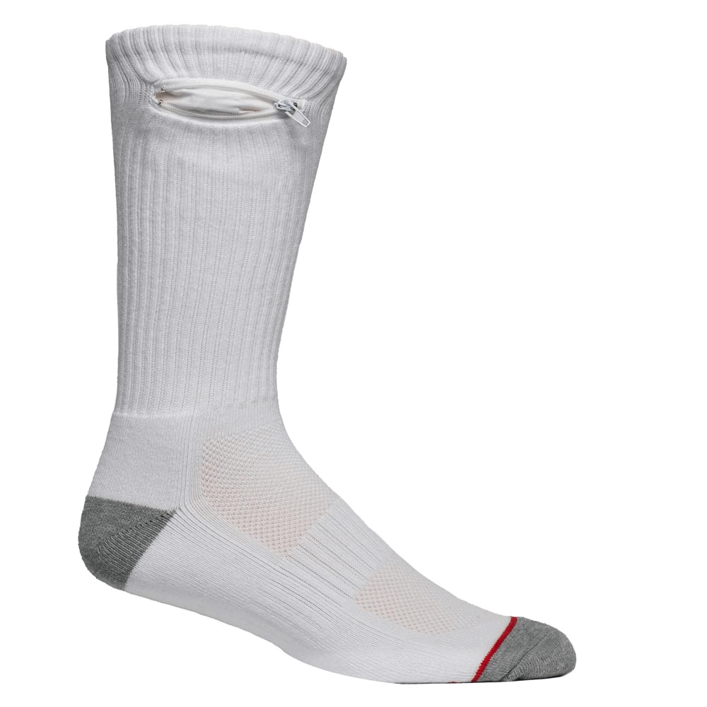 
                  
                    White Crew One Size Fits All - 5 Pack
                  
                