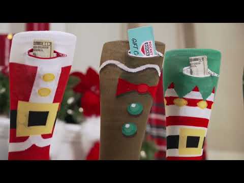 
                  
                    Load and play video in Gallery viewer, 3-Pack: Ho Ho Ho, Reindeer, Xmas Tree  (One Size Fits Most)
                  
                