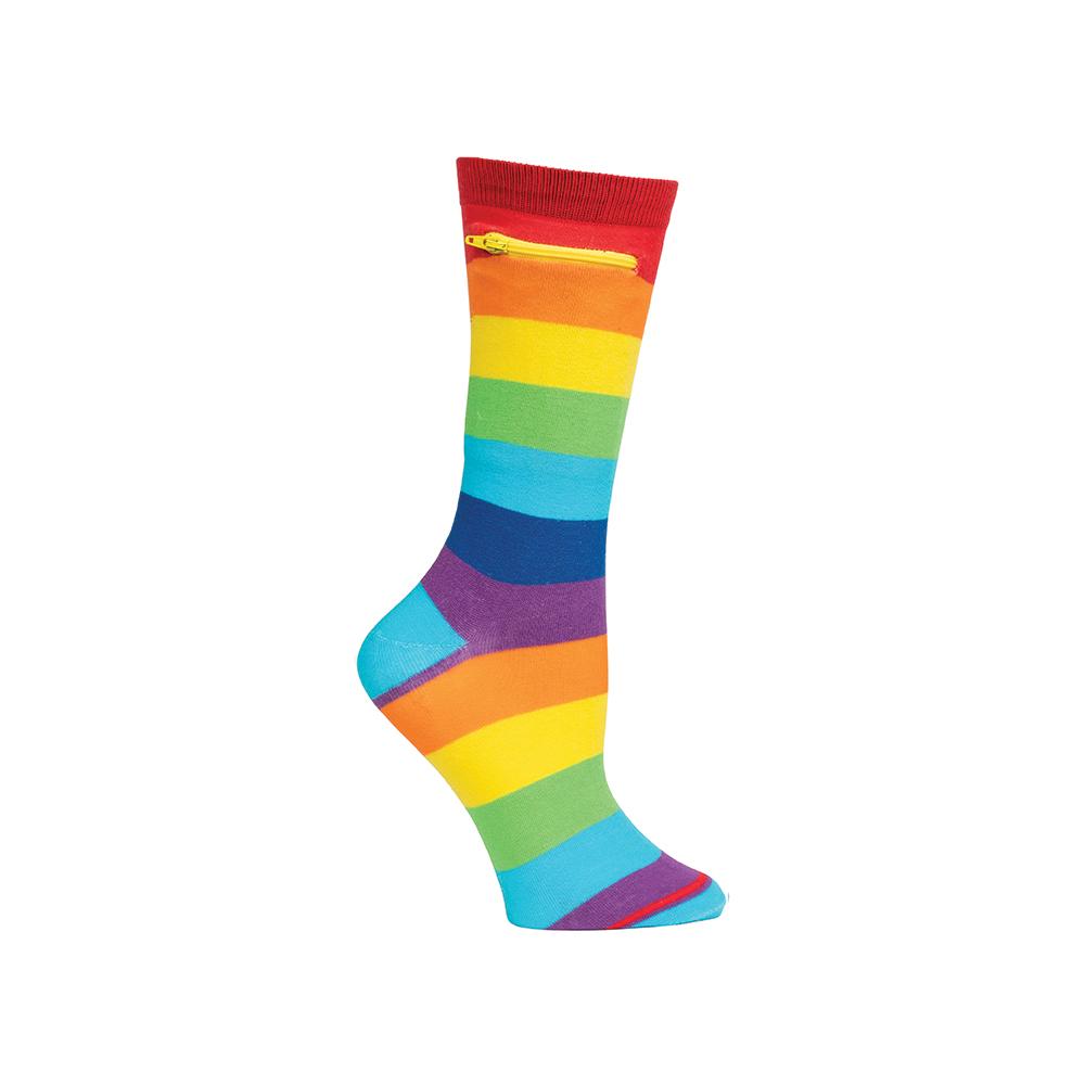 
                  
                    Pocket Socks®, Rainbow, Womens
                  
                