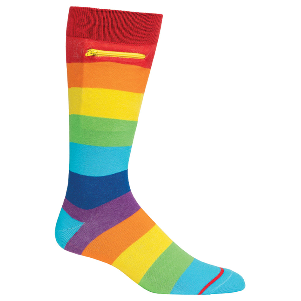 
                  
                    Pocket Socks®, Rainbow, Mens
                  
                
