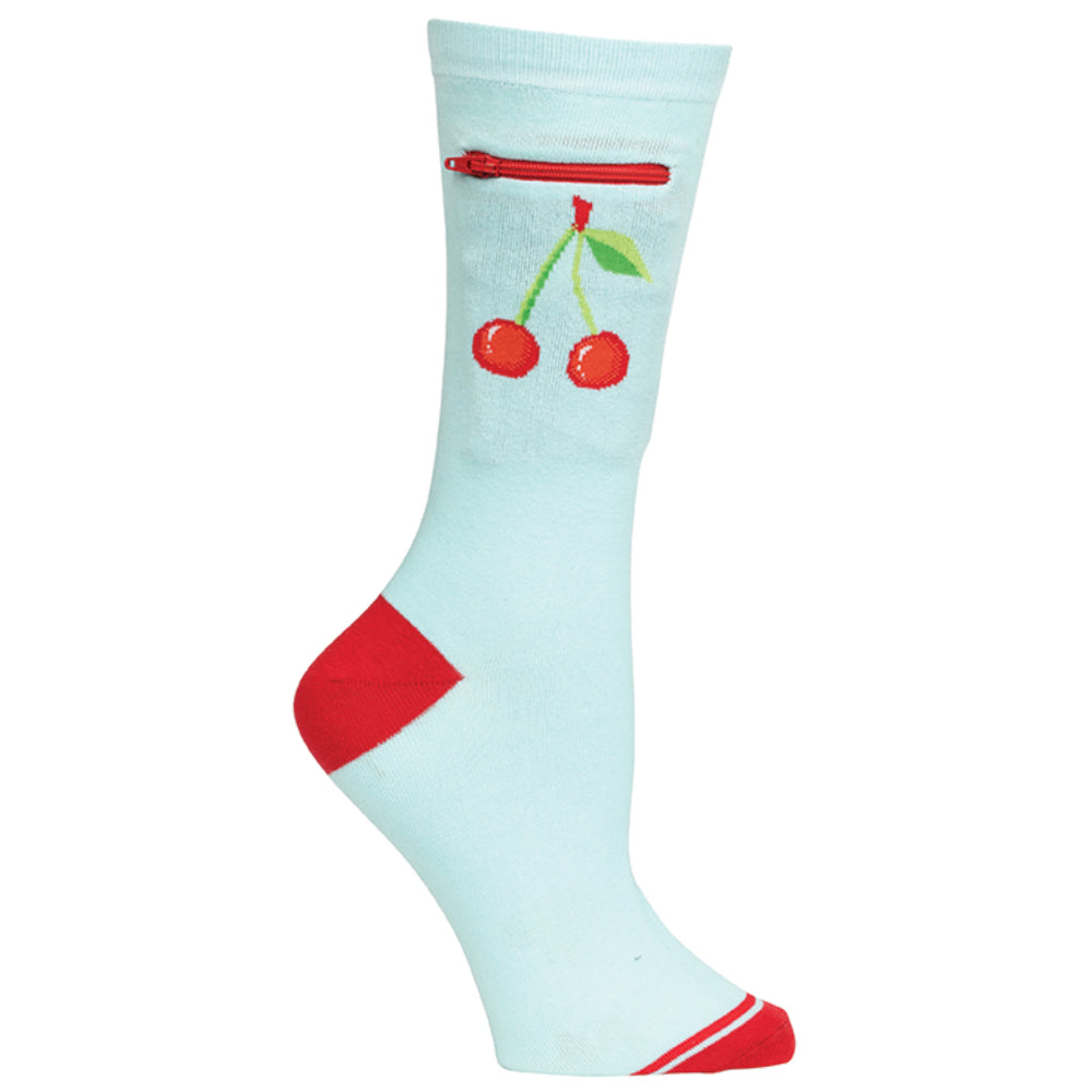 Pocket Socks®, Cherries, Womens