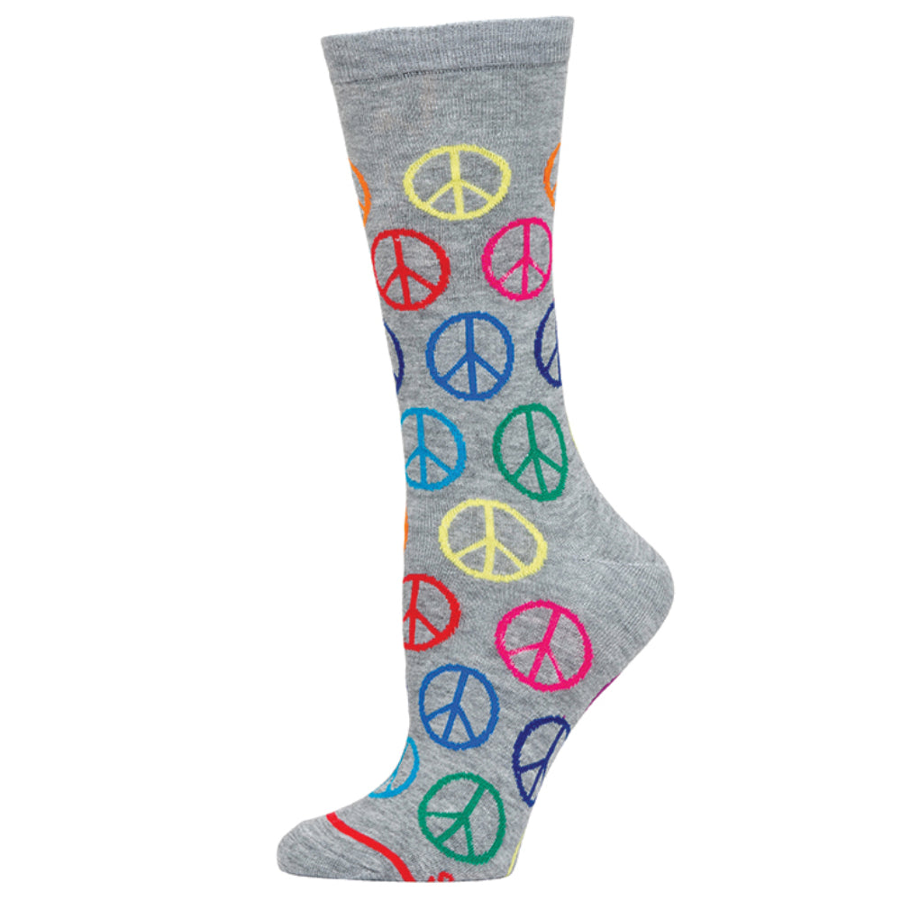 Pocket Socks® Peace & Love, Womens - Deluxe