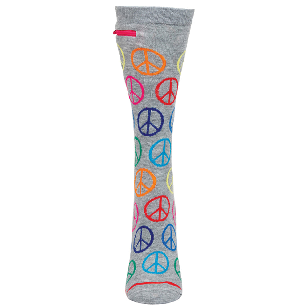 Pocket Socks® Peace & Love, Womens - Deluxe