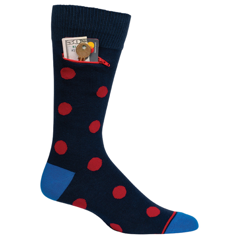 Pocket Socks®, Dot, Mens