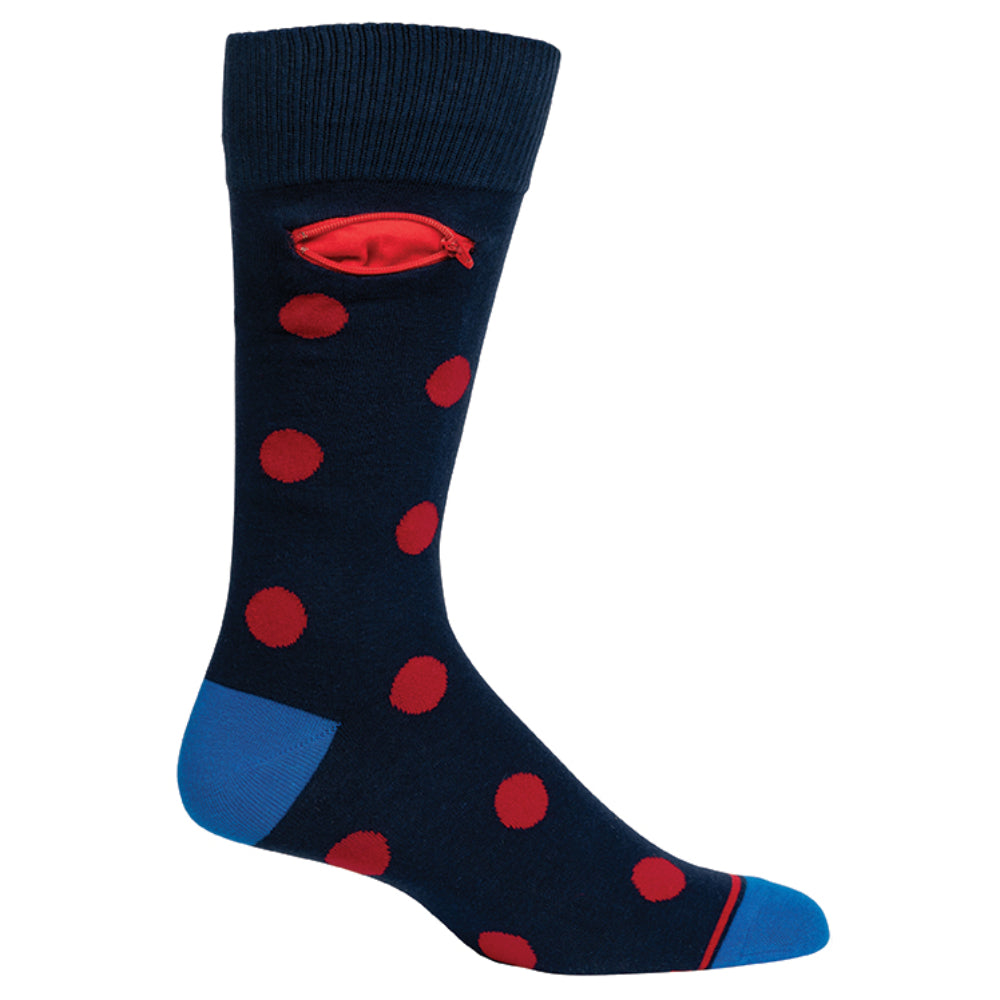 Pocket Socks®, Dot, Mens