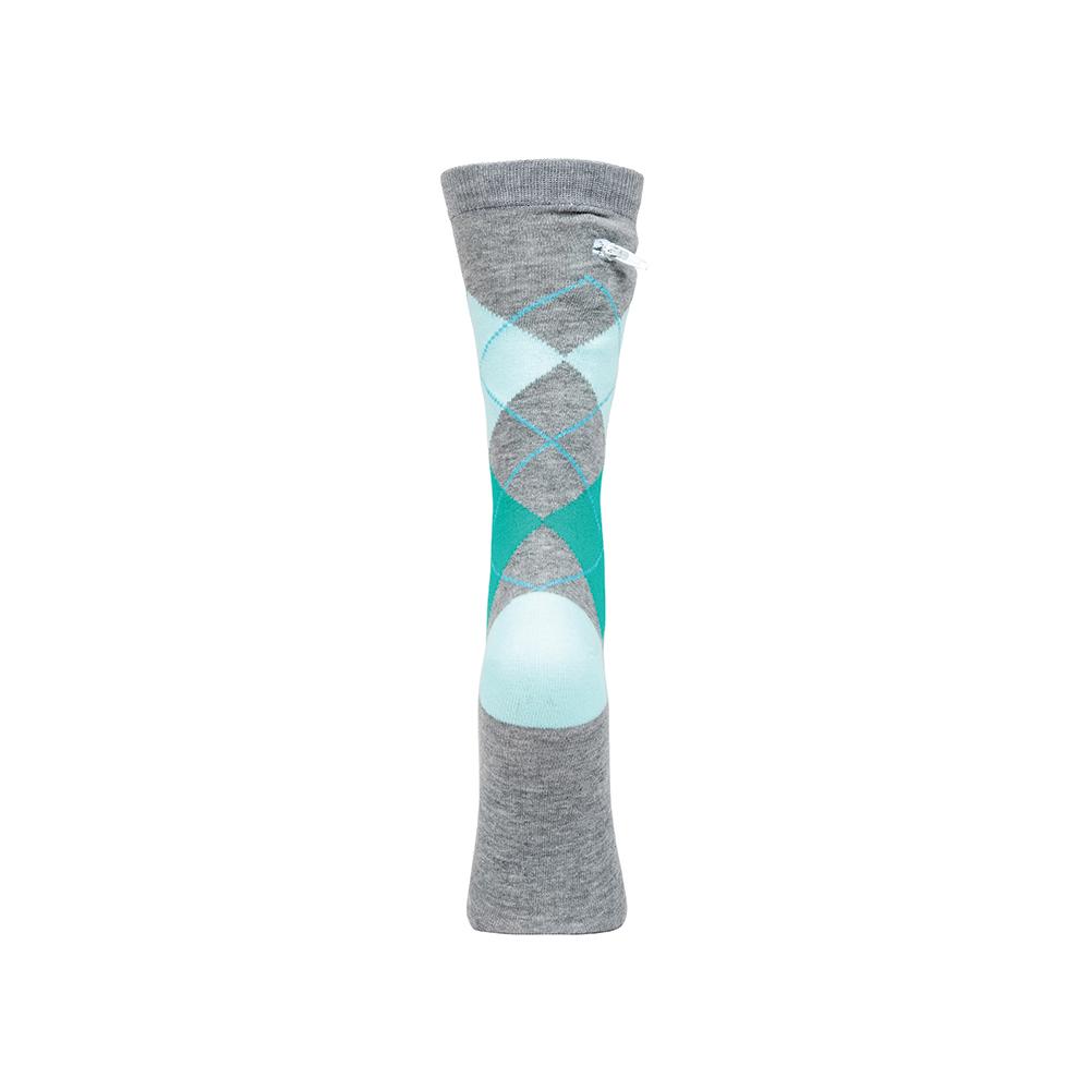 
                  
                    Pocket Socks®, Grey Argyle, Womens
                  
                