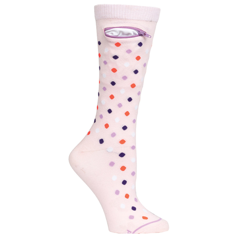 
                  
                    Pocket Socks®, Multi Dot Blush, Womens
                  
                