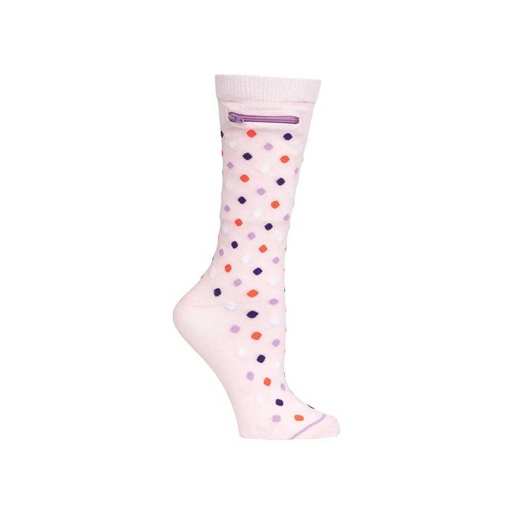 Pocket Socks®, Multi Dot Blush, Womens