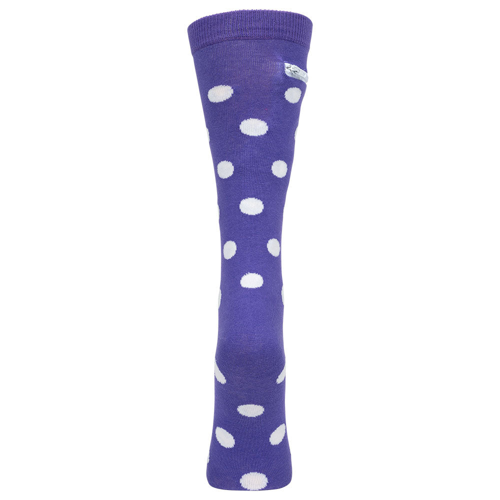 Pocket Socks®, Purple+Dot, Womens