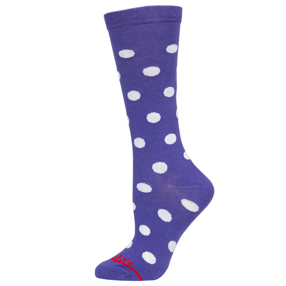 Pocket Socks®, Purple+Dot, Womens