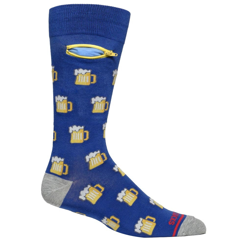 Pocket Socks®, Beer Me, Mens