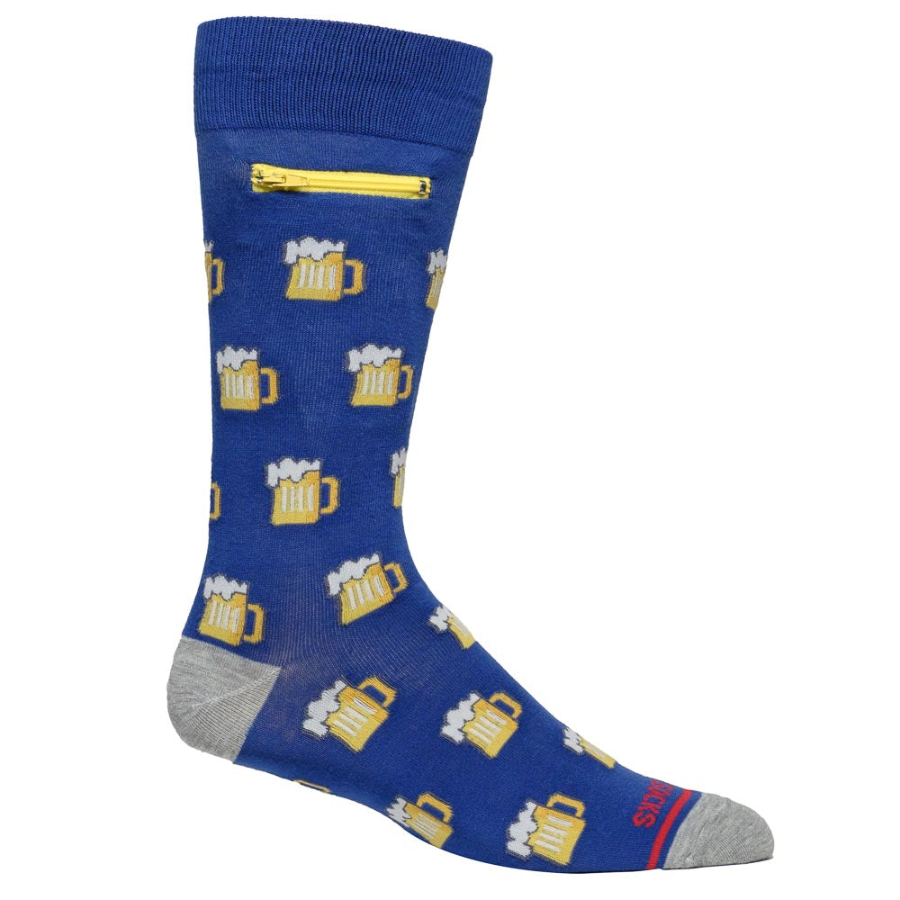 Pocket Socks®, Beer Me, Mens