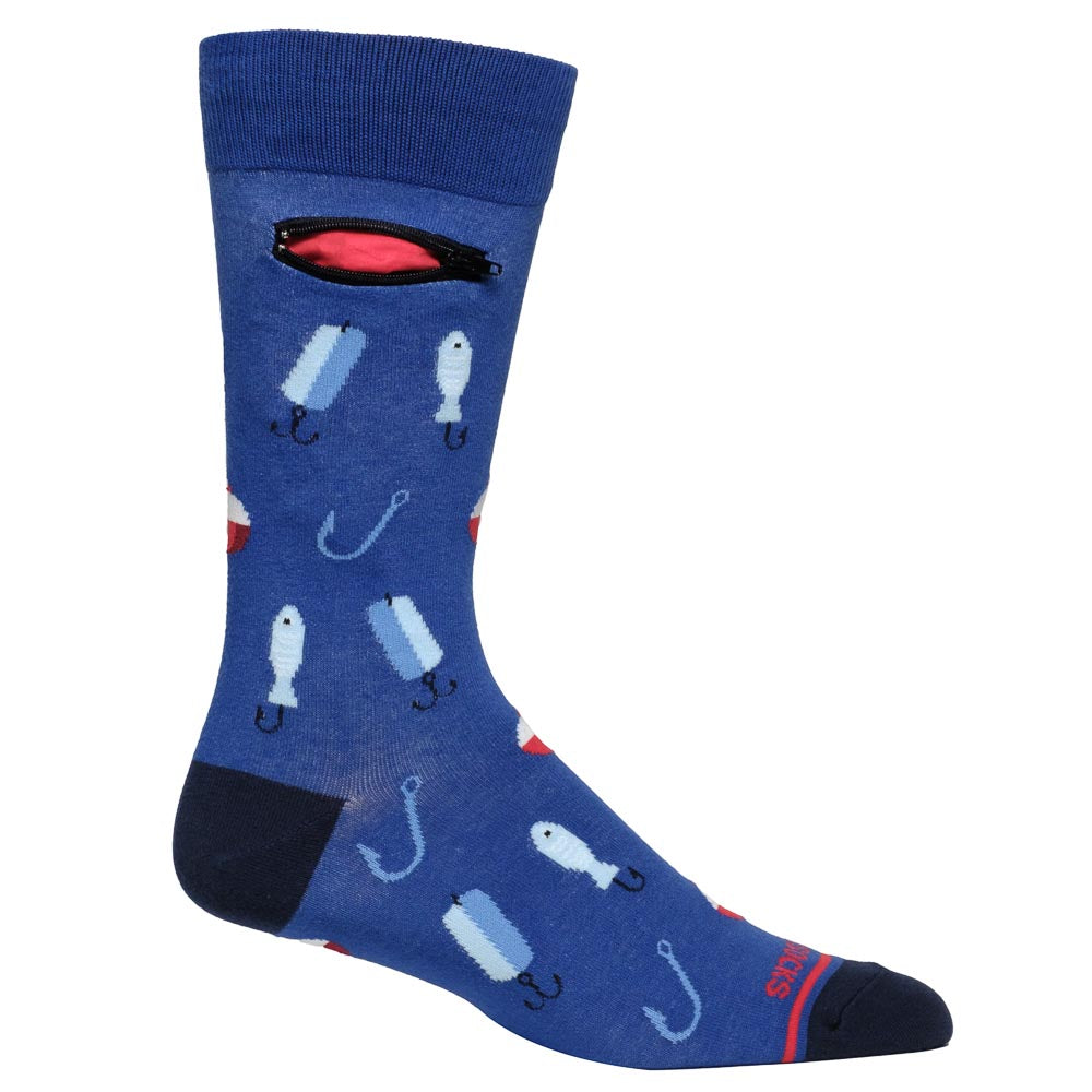 
                  
                    Pocket Socks®, Hooked on Fishing, Mens Deluxe
                  
                