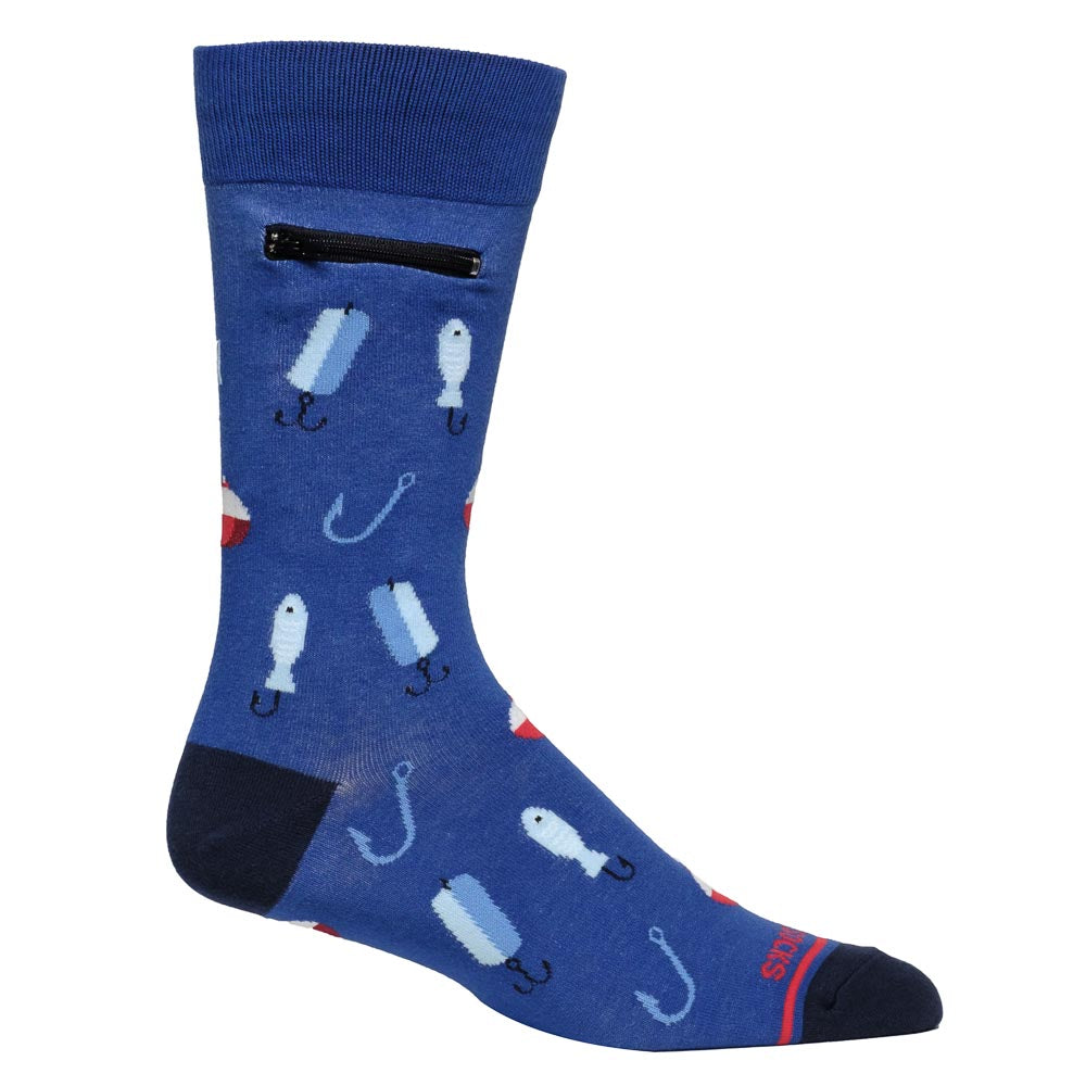 
                  
                    Pocket Socks®, Hooked on Fishing, Mens Deluxe
                  
                