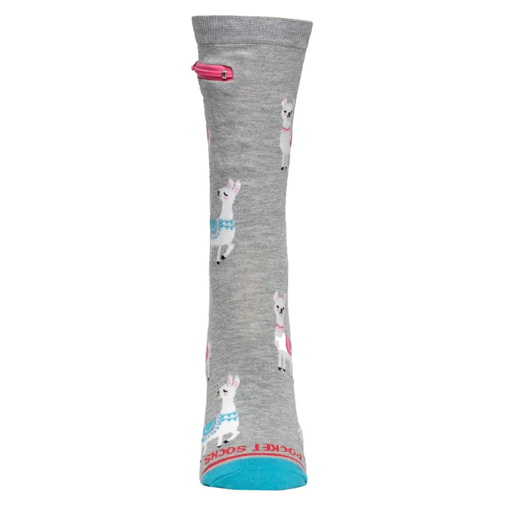 Pocket Socks®, Llama, Womens