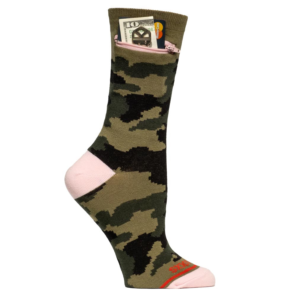Pocket Socks®, Lady Camo, Womens