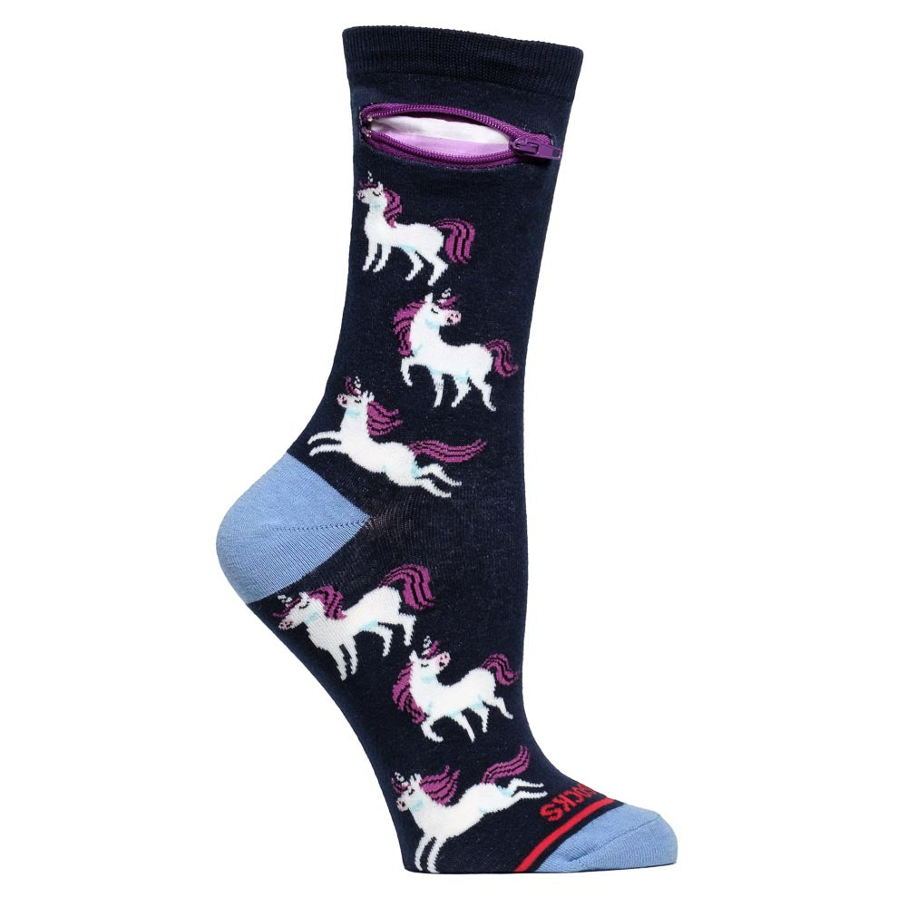 Pocket Socks®, Unicorns, Womens