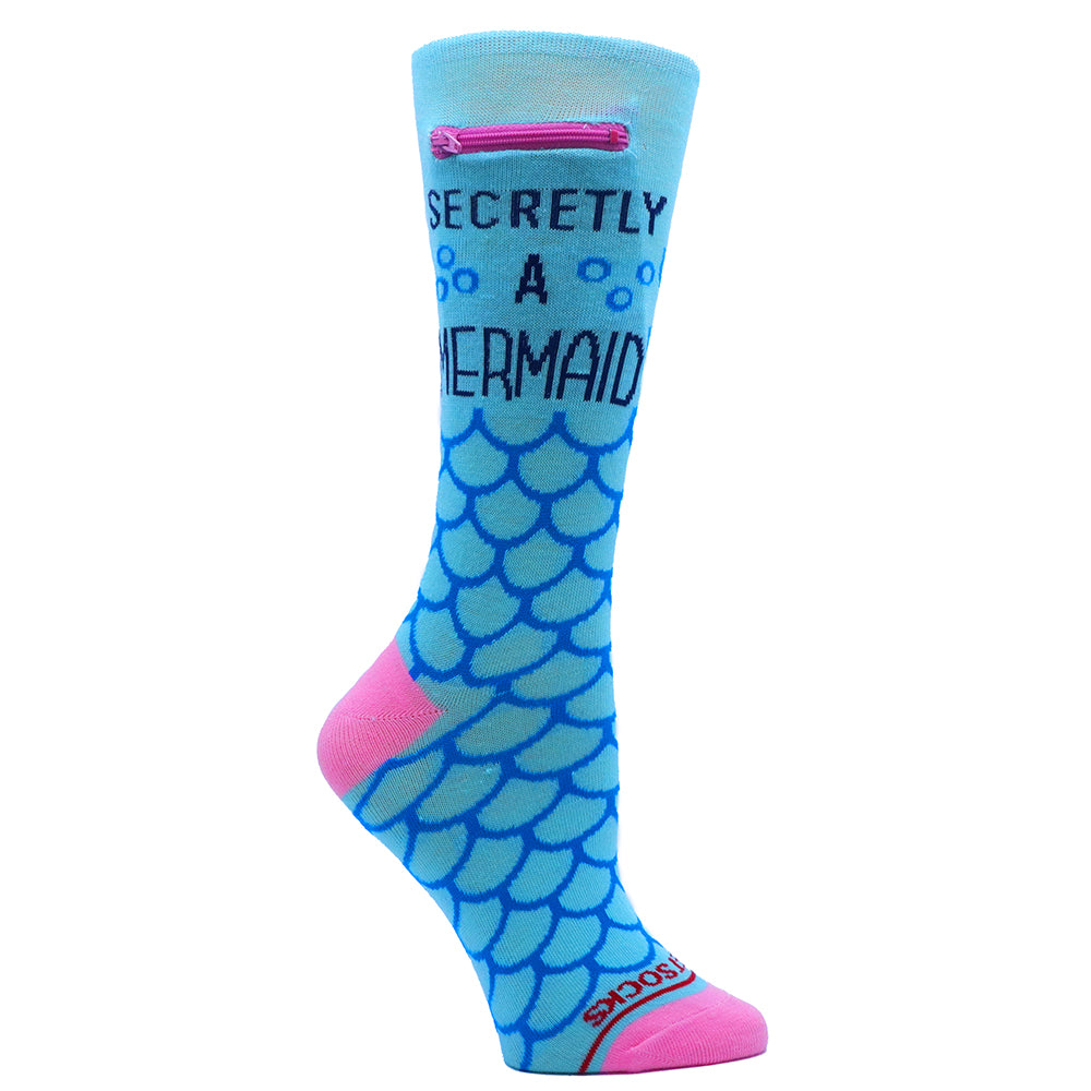 Pocket Socks® Mermaid, Womens