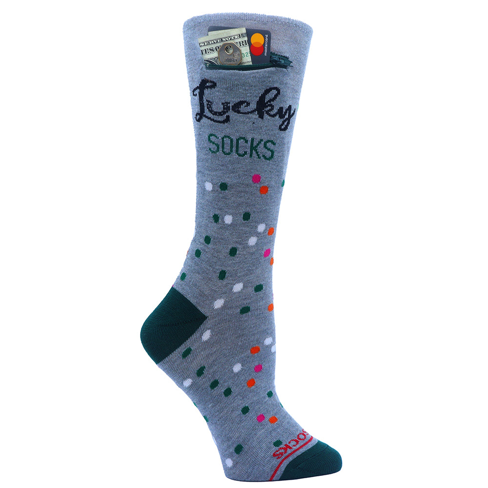 
                  
                    Pocket Socks® Lucky Socks, Womens
                  
                