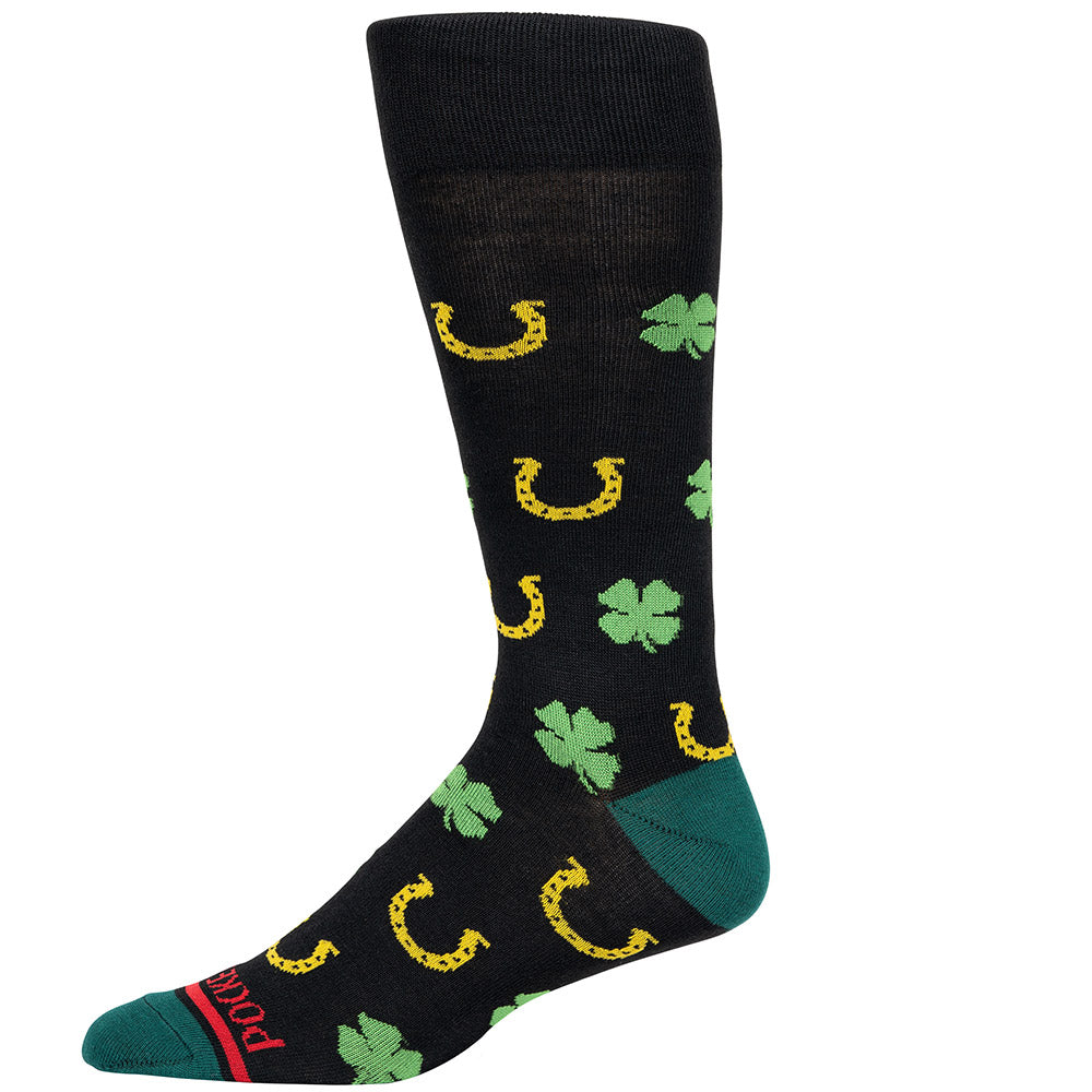 Pocket Socks® Lucky Socks, Mens Deluxe