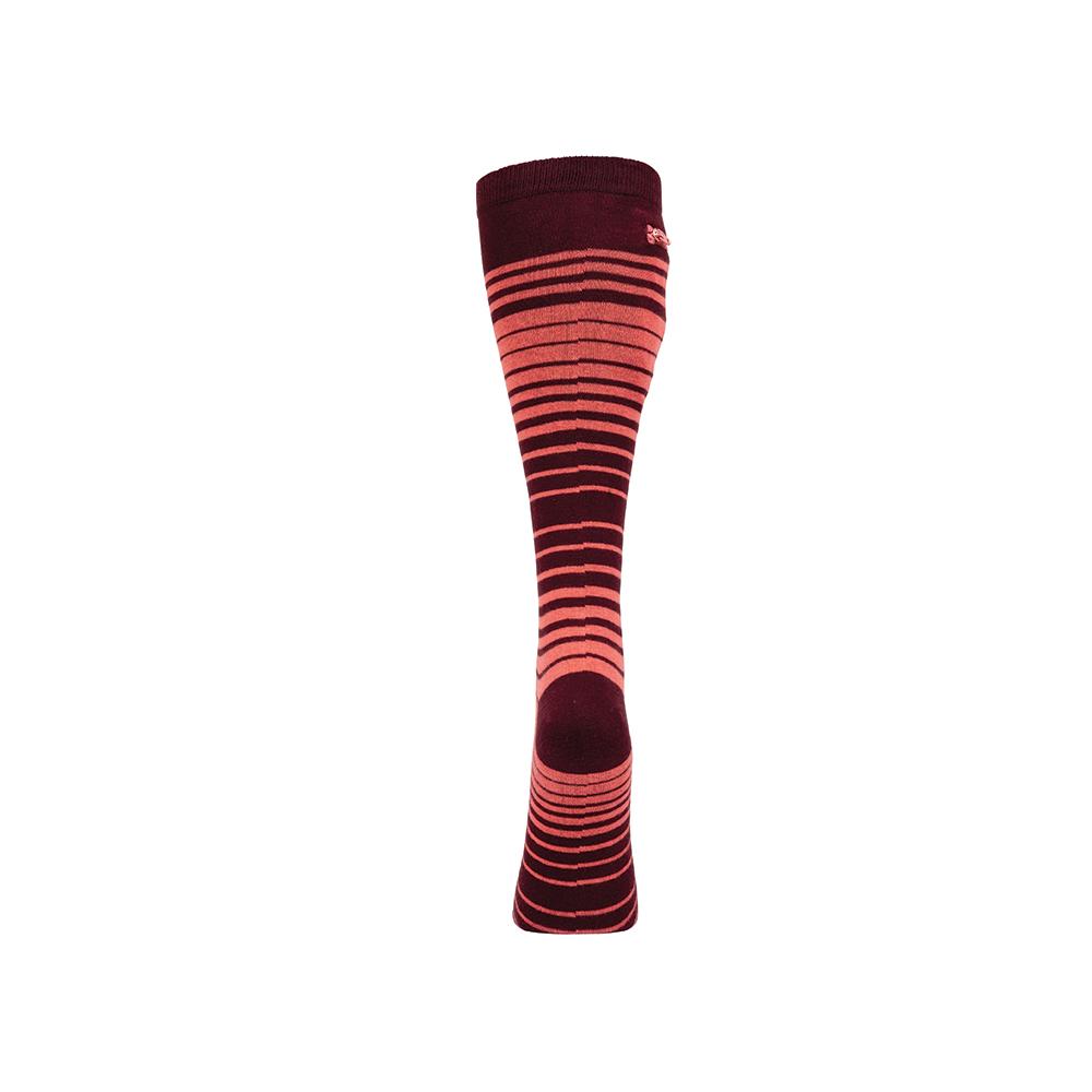 OMBRE DESIGN BURGUNDY - Womens Knee Highs