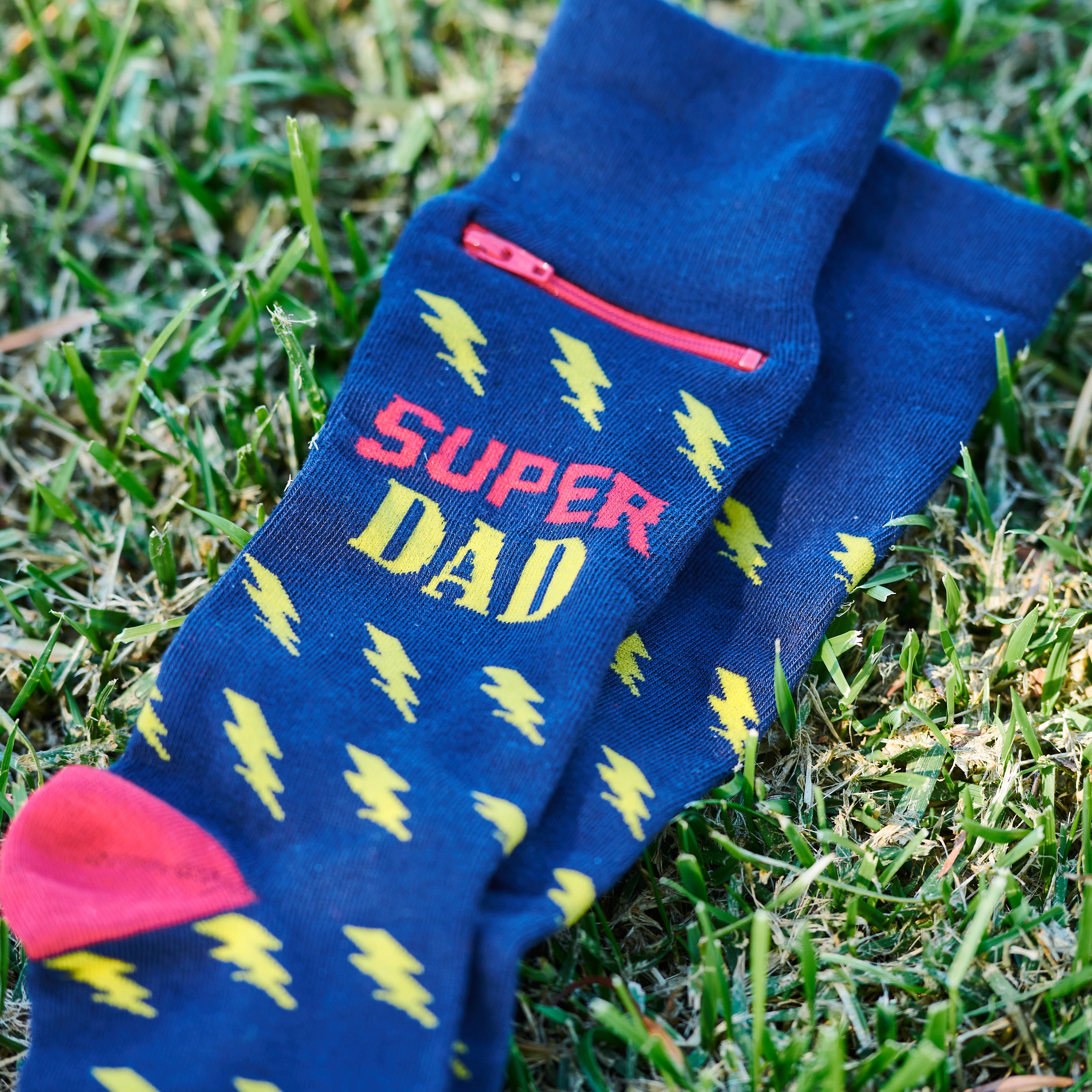 Pocket Socks® Super Dad, Mens