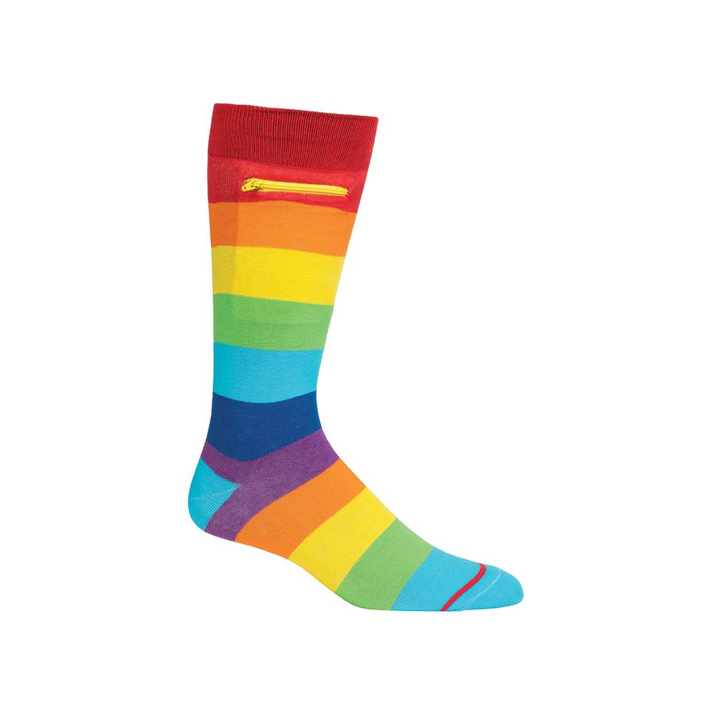 
                  
                    Pocket Socks®, Rainbow, Mens
                  
                
