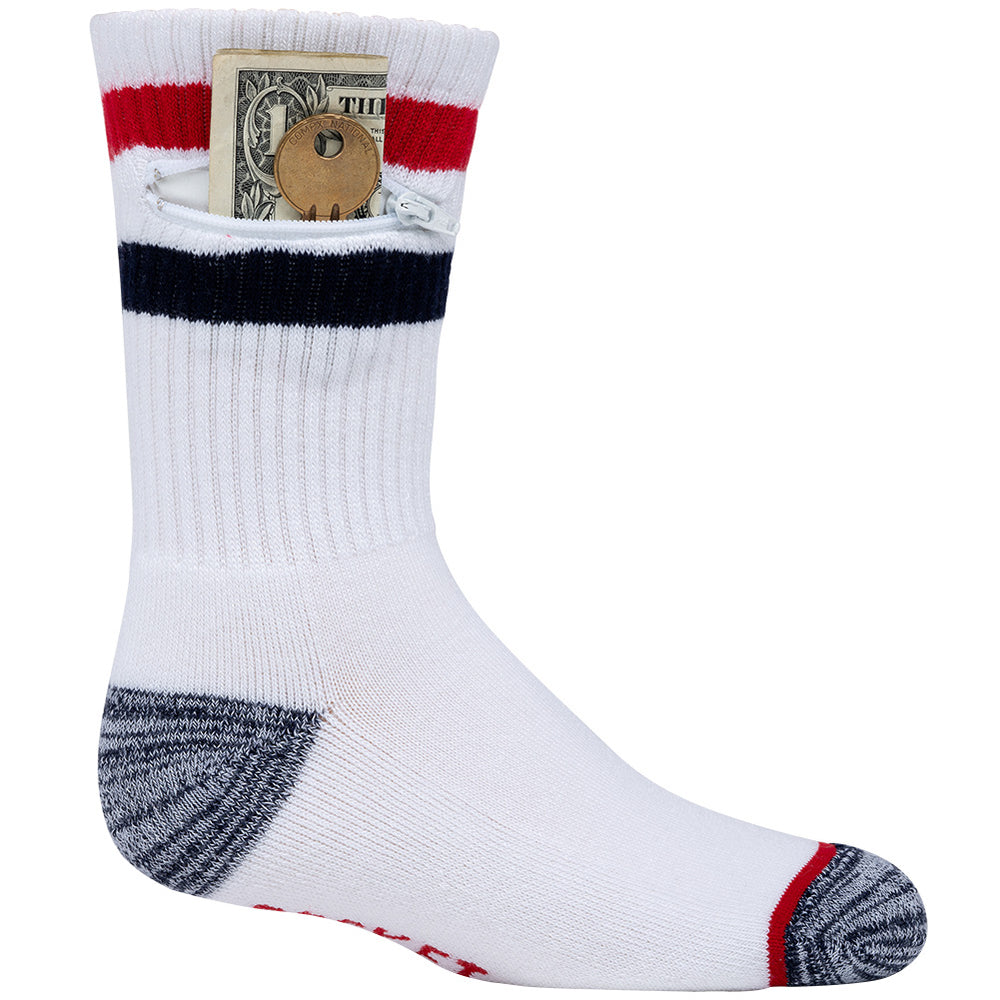 Pocket Socks®, Kids, Red White Blue