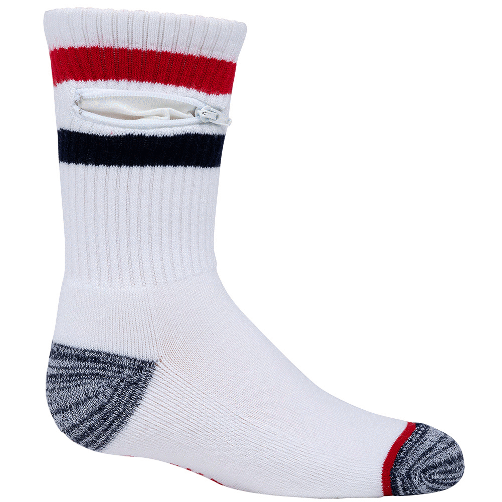 Pocket Socks®, Kids, Red White Blue