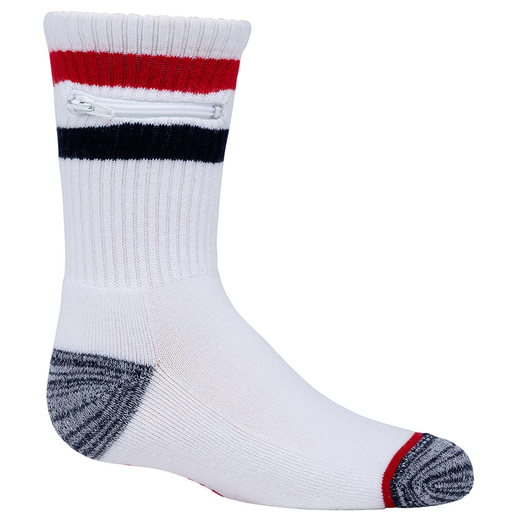Pocket Socks®, Kids, Red White Blue