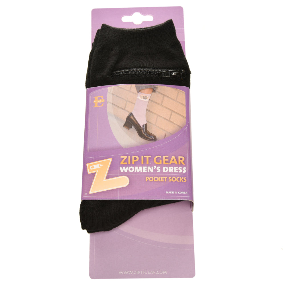 Pocket Socks the sock with a pocket. –