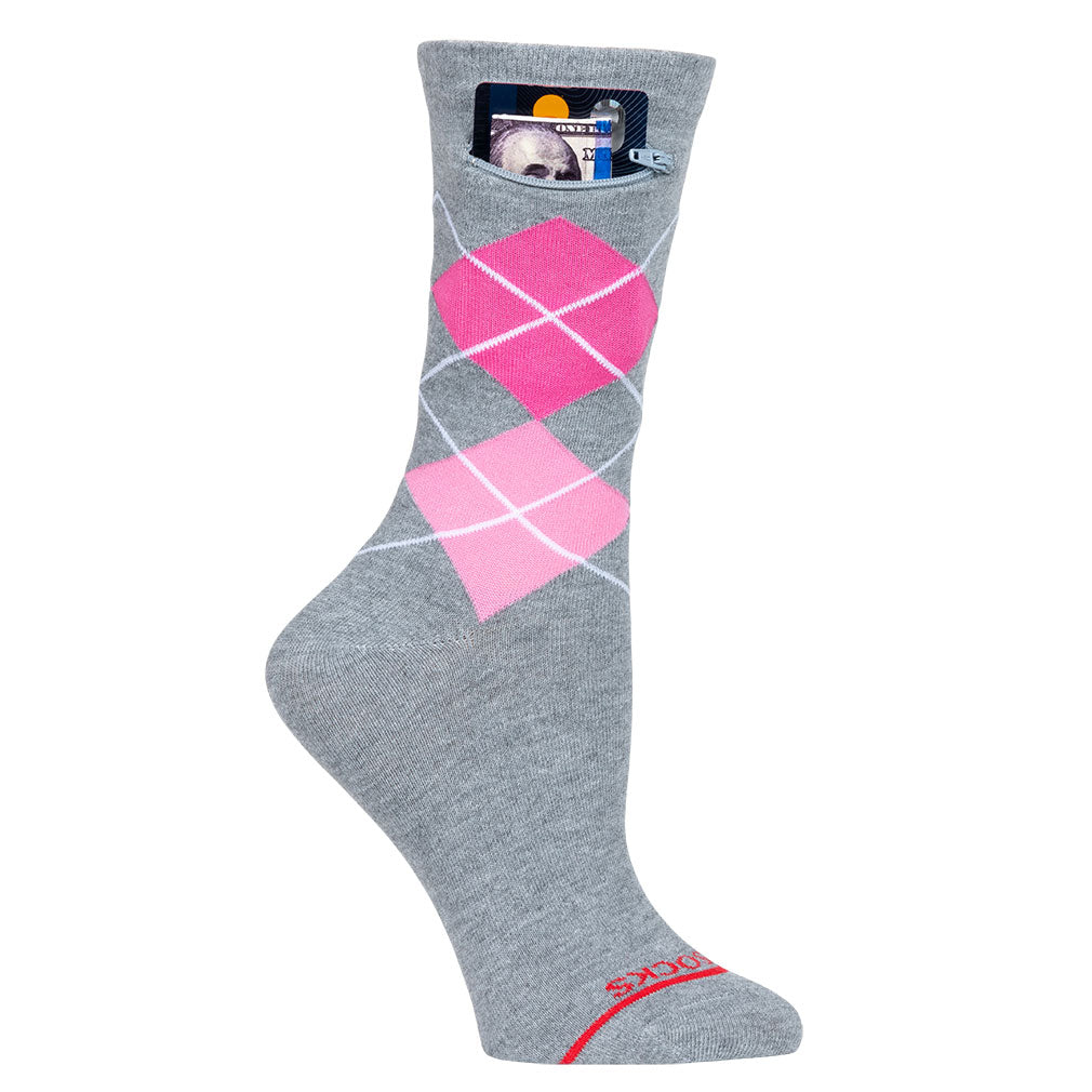 Argyle and Solids Pocket Socks (3-Pack), Pocket Socks®