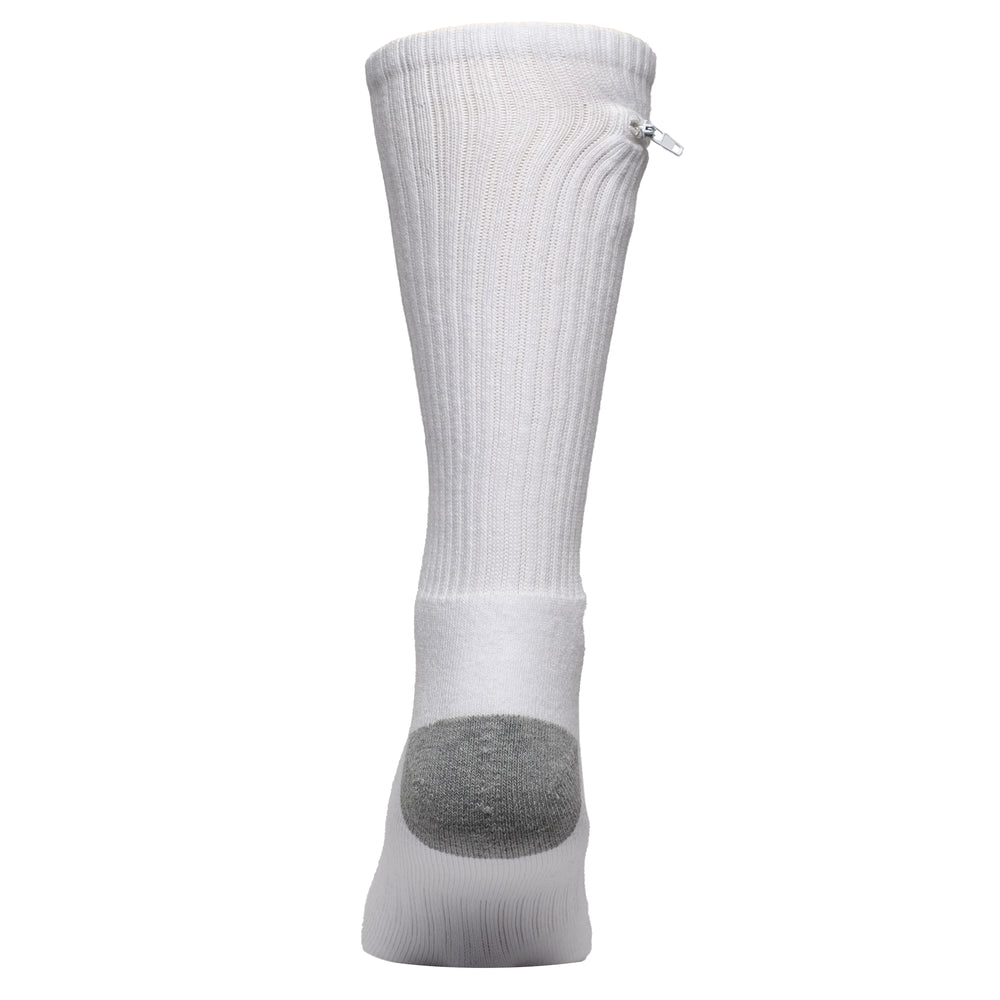 
                  
                    Pocket Socks® Crew White, Medium
                  
                