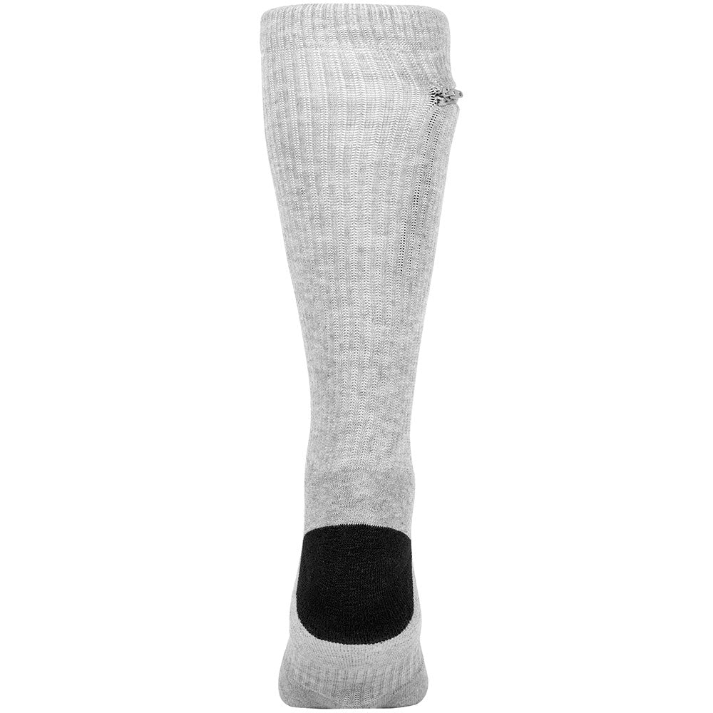 Pocket Socks® Crew Grey Large