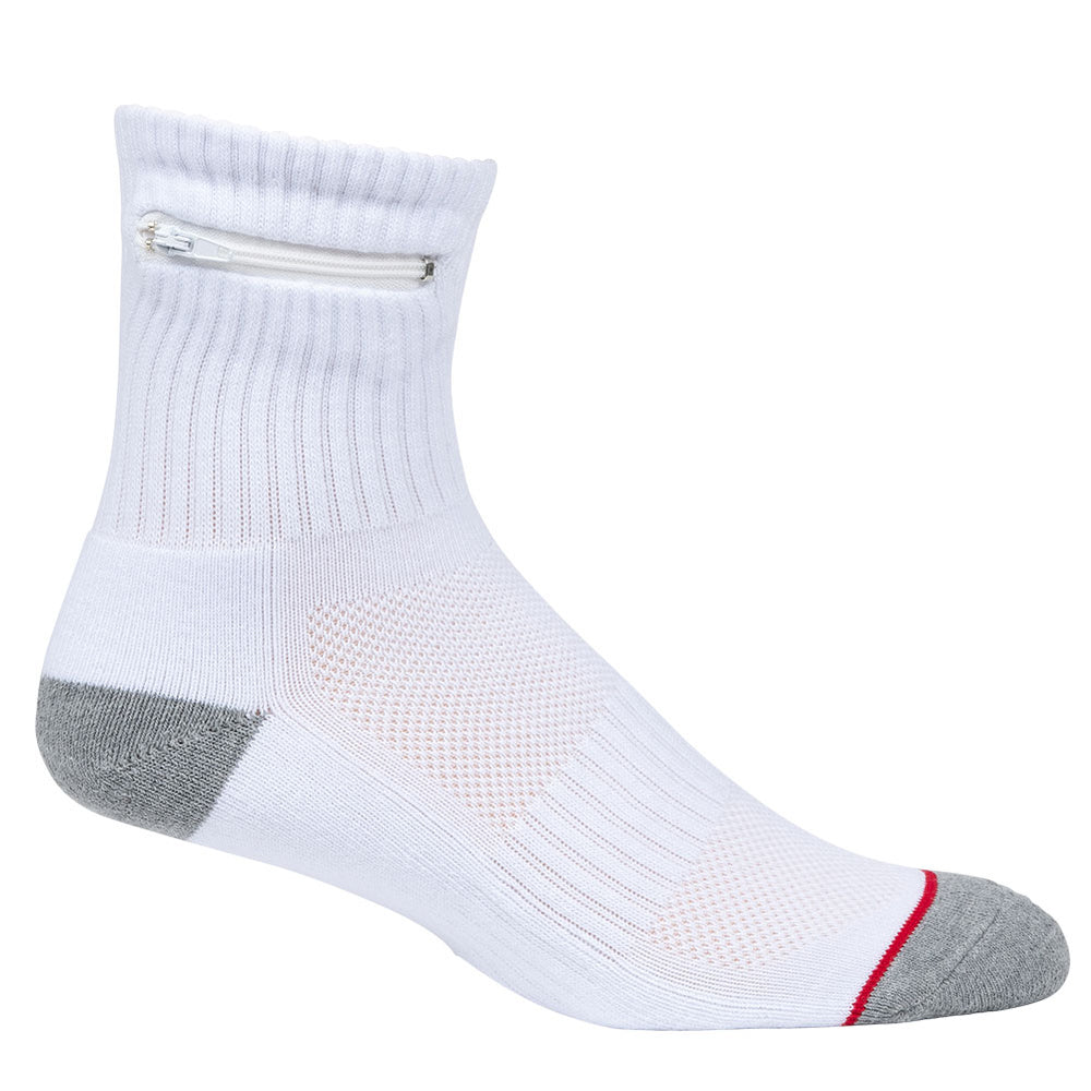 
                  
                    Sport Ankle Pocket Socks® White
                  
                