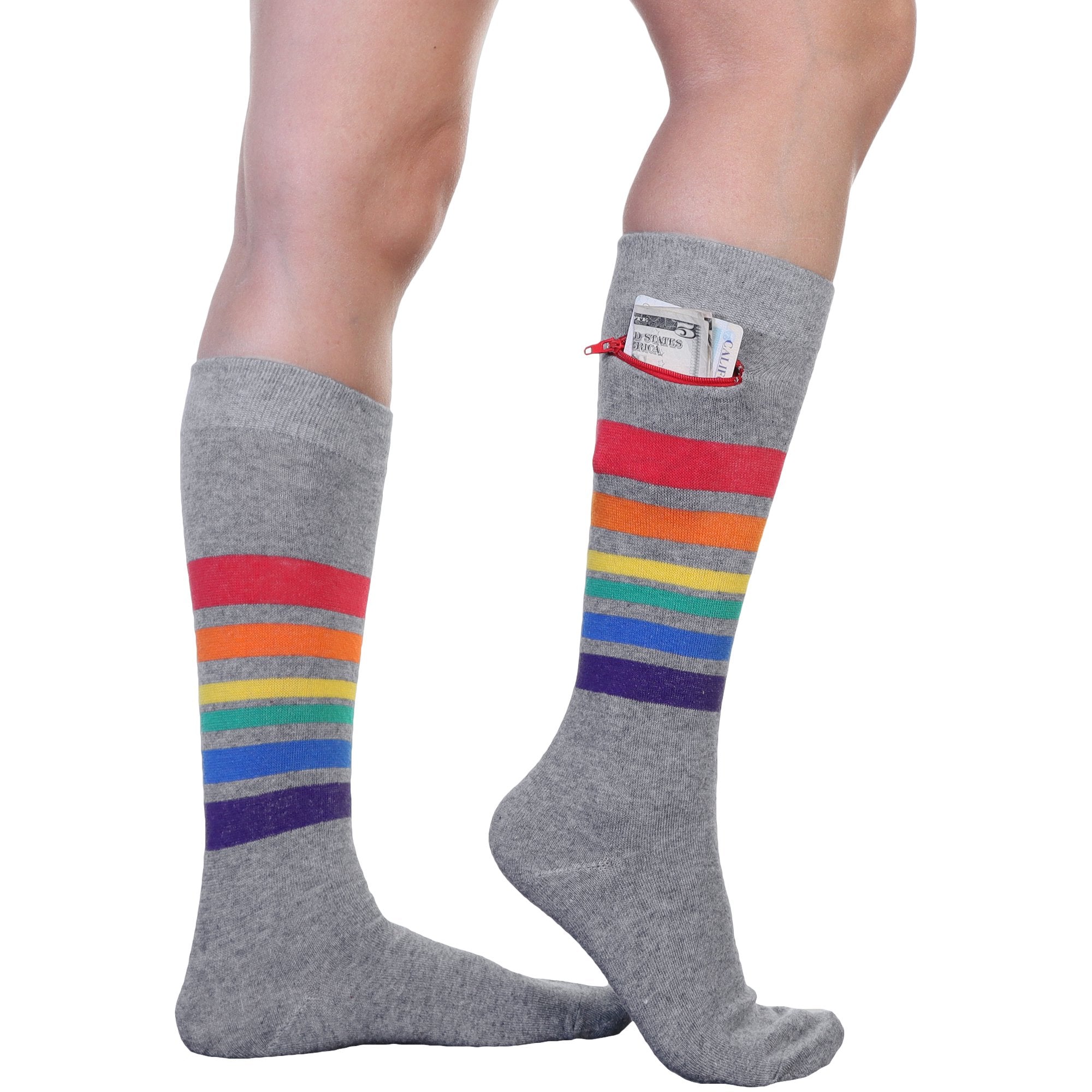 2 Pack Bundle Rainbow and Grey (Small/Medium)