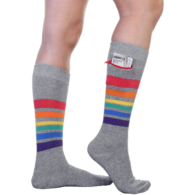 2 Pack Bundle Rainbow and Grey (Small/Medium)