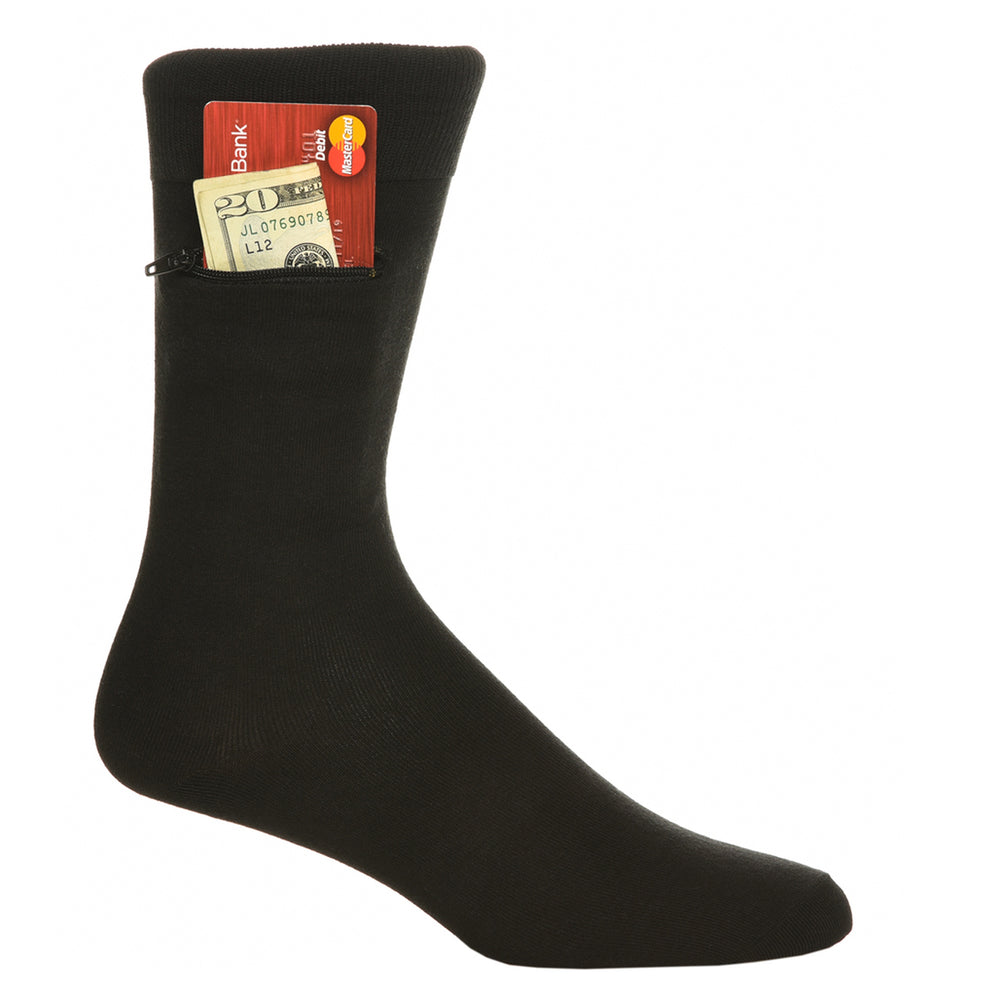 Pocket Socks®, Black Dress 3-Pack
